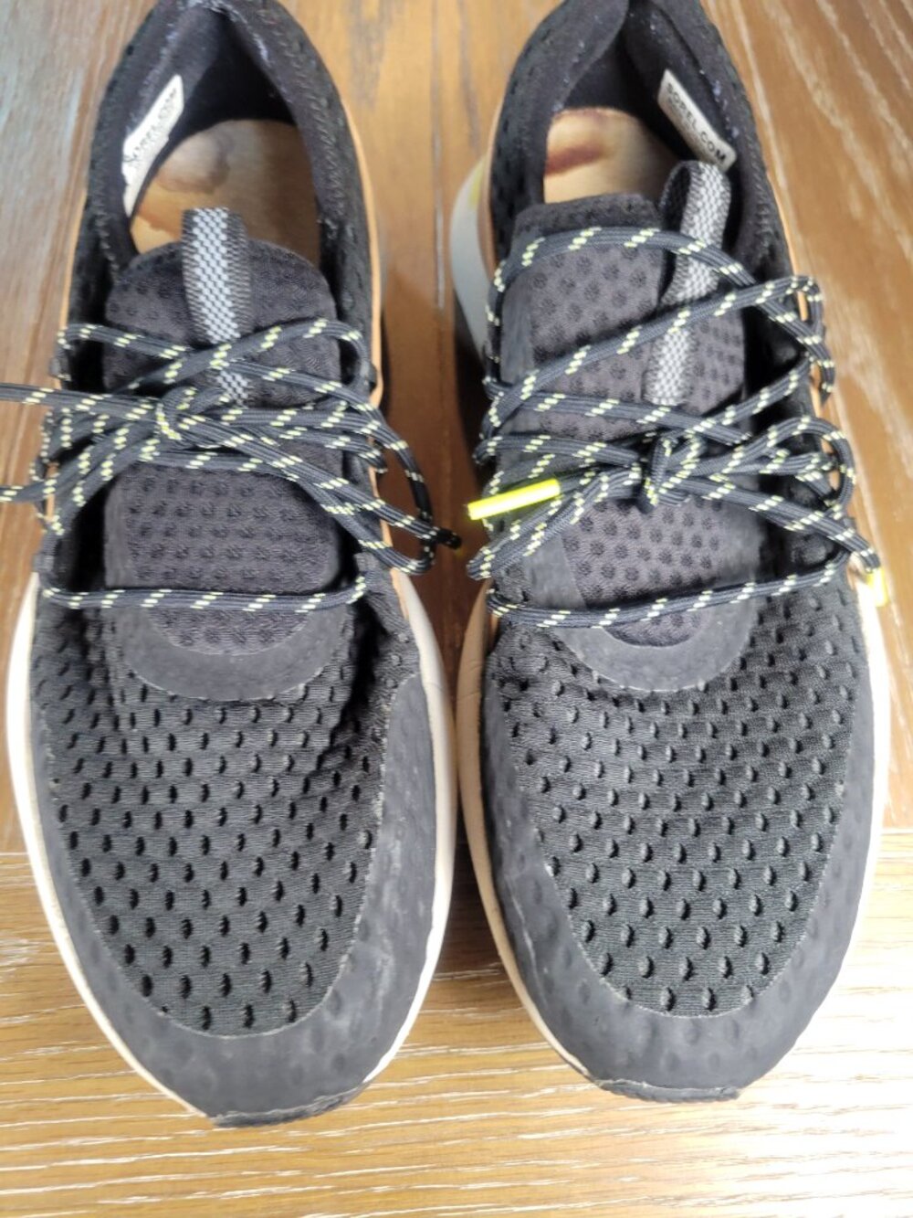 Sorel Kinetic Lite Lace Sneakers Women's 10.5 Black Athletic Shoes - Picture 3 of 13